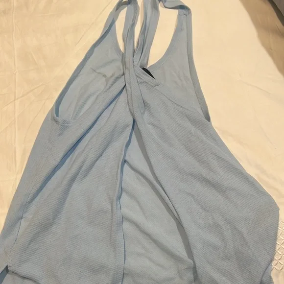 Ultimate comfort and style Nike baby blue athletic tank top - Picture 2 of 3